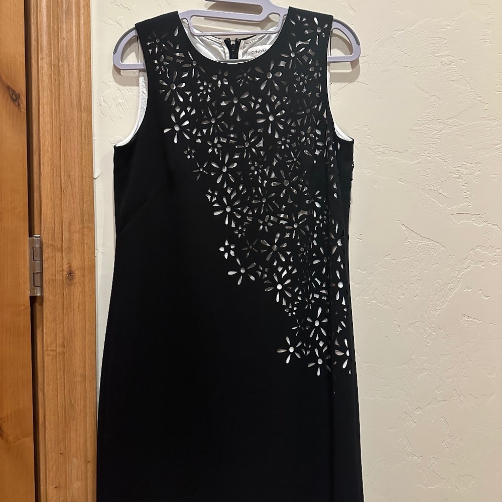 Calvin Klein Flower Shift Dress